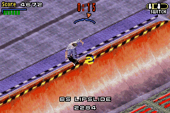 Tony Hawk 3 screenshot 5 for GameBoy Advance